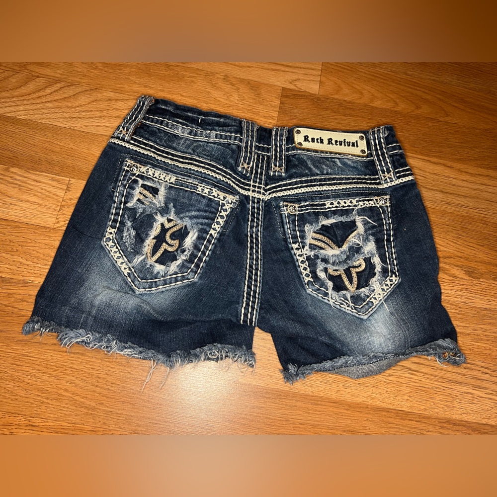 Women’s Rock Revival denim shorts